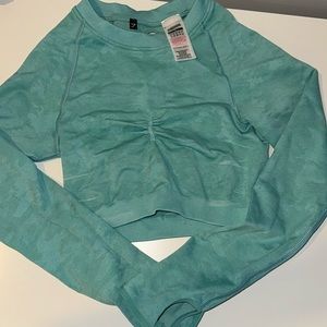 GYMSHARK ADAPT CAMO SLEEVELESS LONGSLEEVE